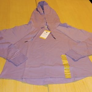 Womens light purple Hoodie in Medium NWT Members Mark